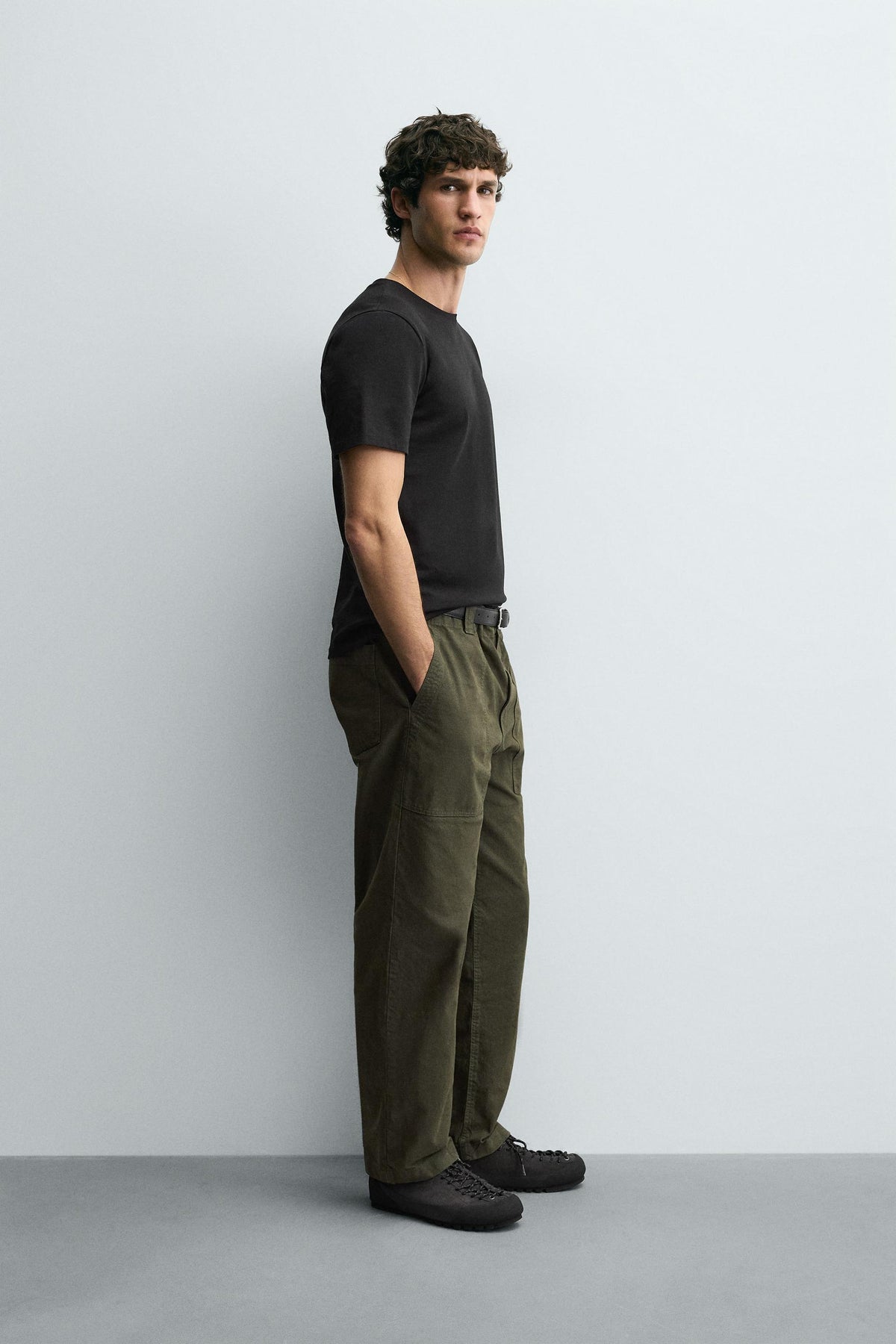 T-shirt Básica Slim Fit