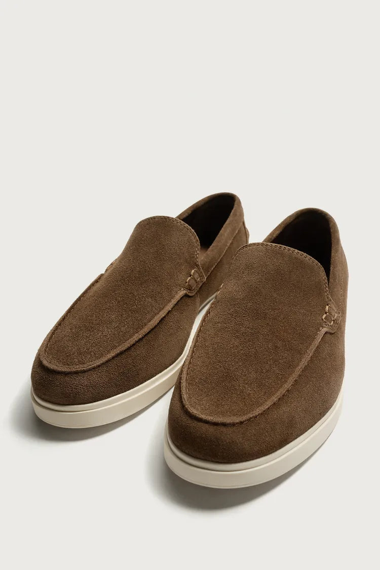 Mocassim Em Pele Casual