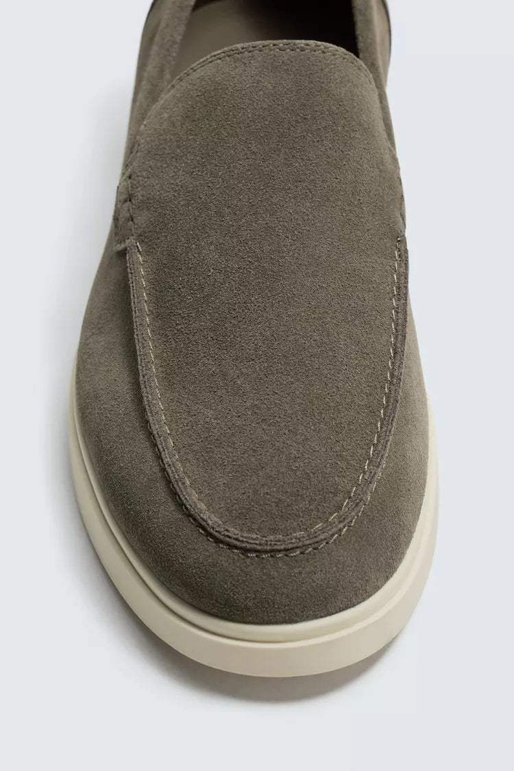 Mocassim Em Pele Casual