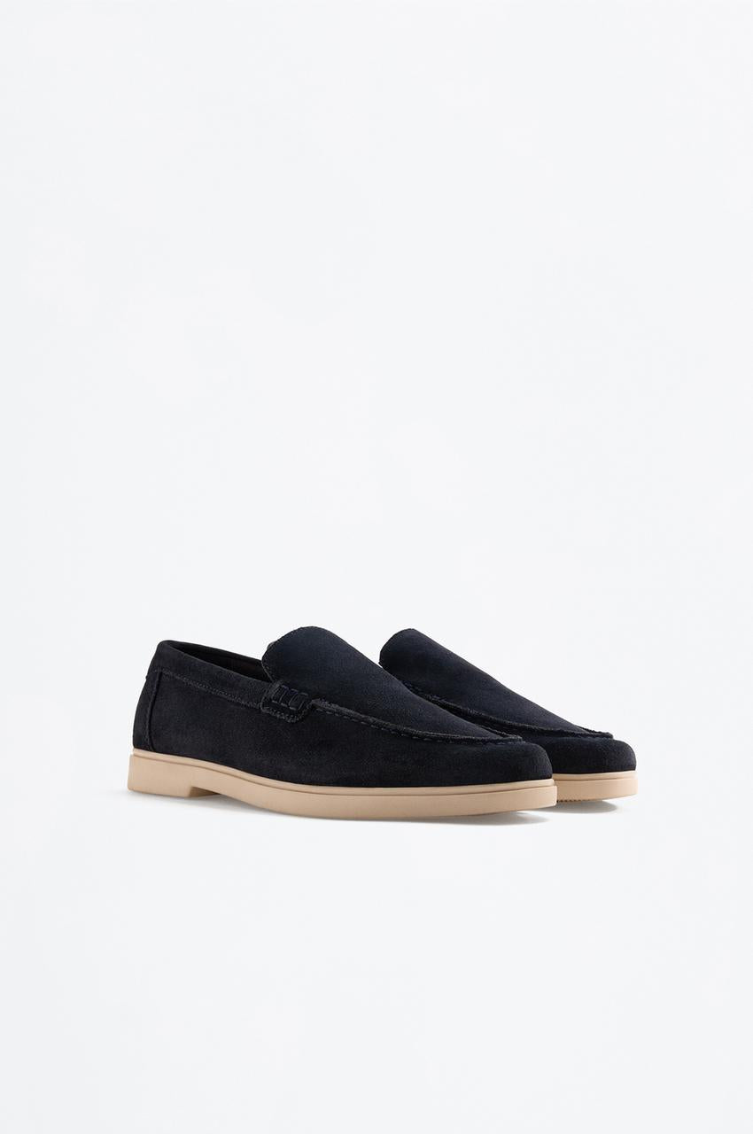 Mocassim Em Pele Casual