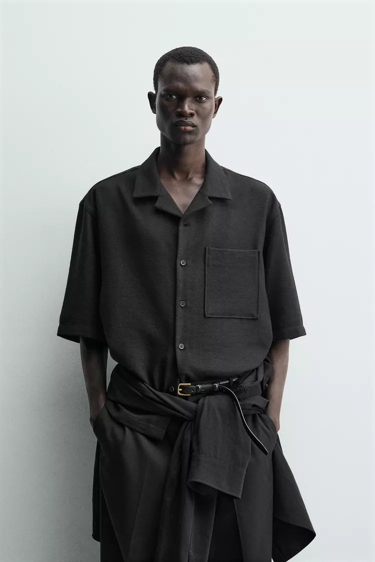 Camisa Linho Boxy