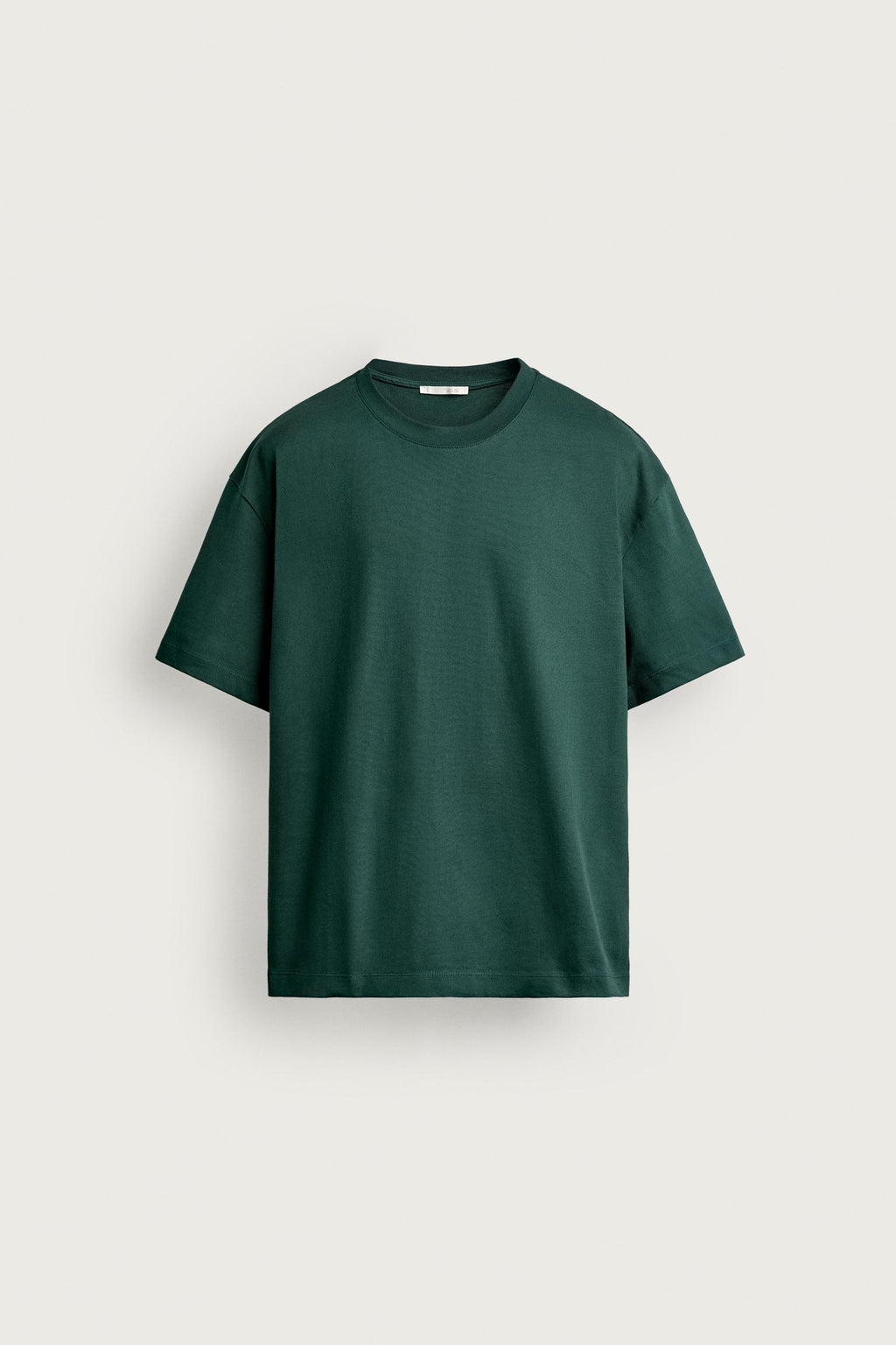 T-Shirt Básica Heavyweight Tecido de Algodão Compacto