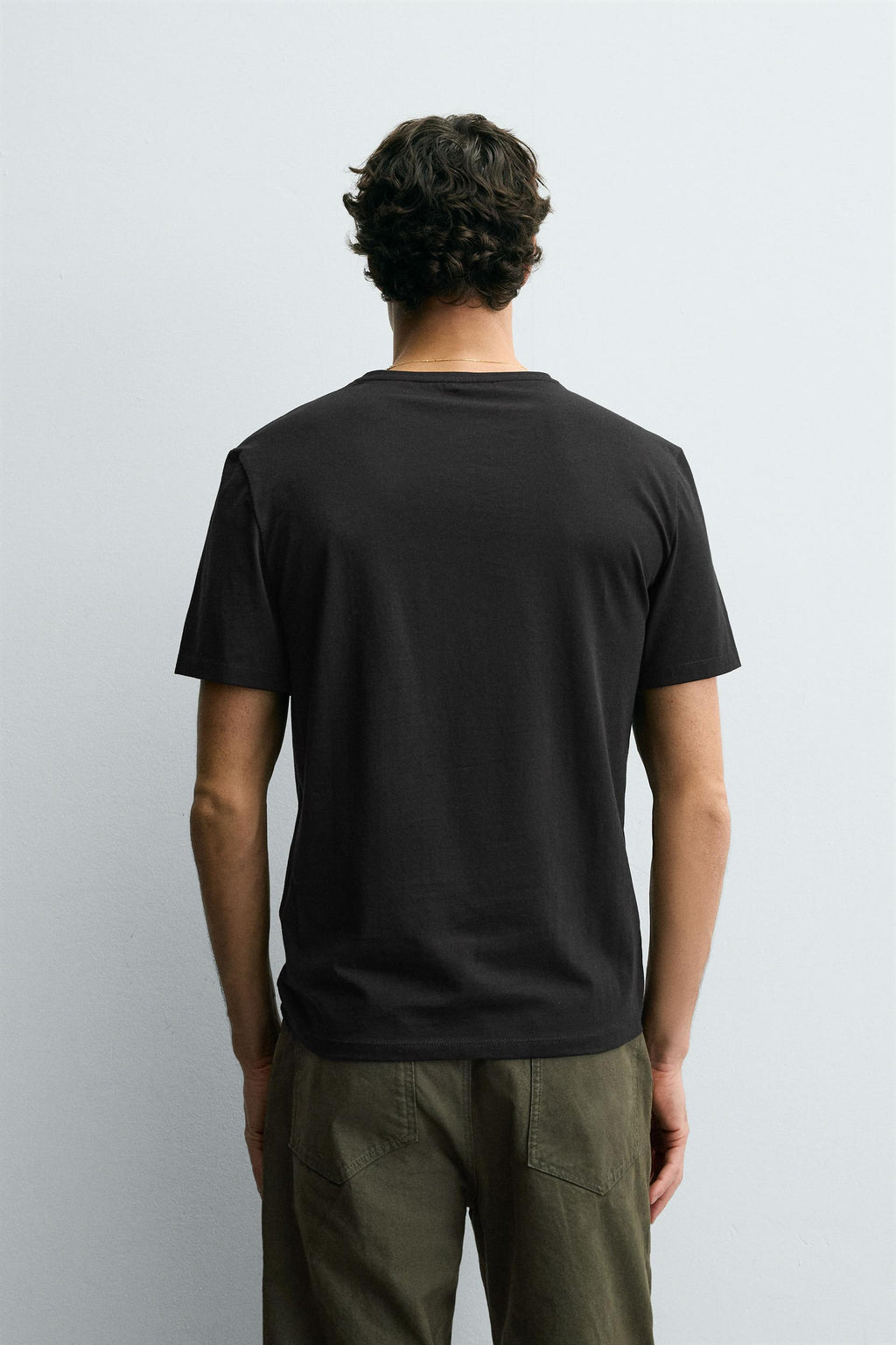 T-shirt Básica Slim Fit