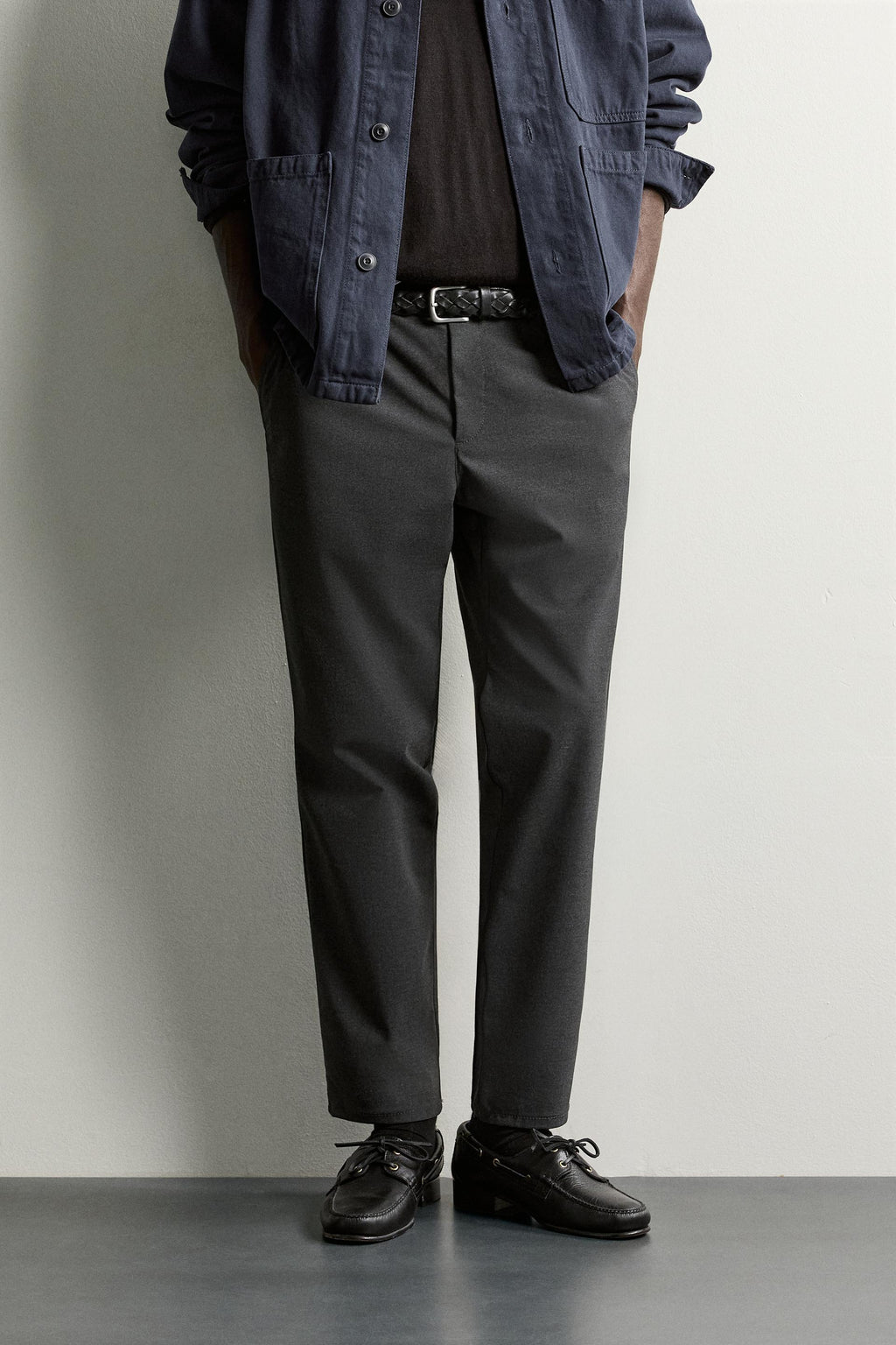 Calças Slim Fit Conforto
