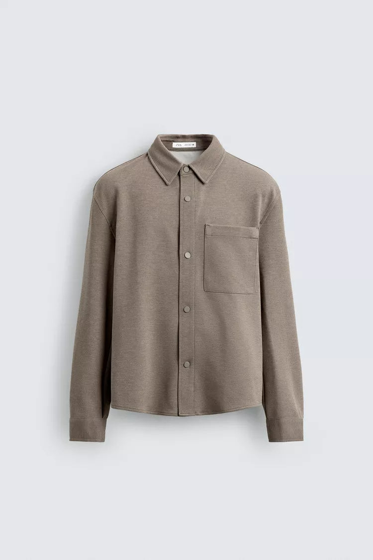 Camisa Conforto Com Bolsos Non Iron