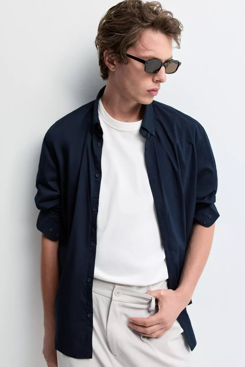 Camisa Básica Slim Fit