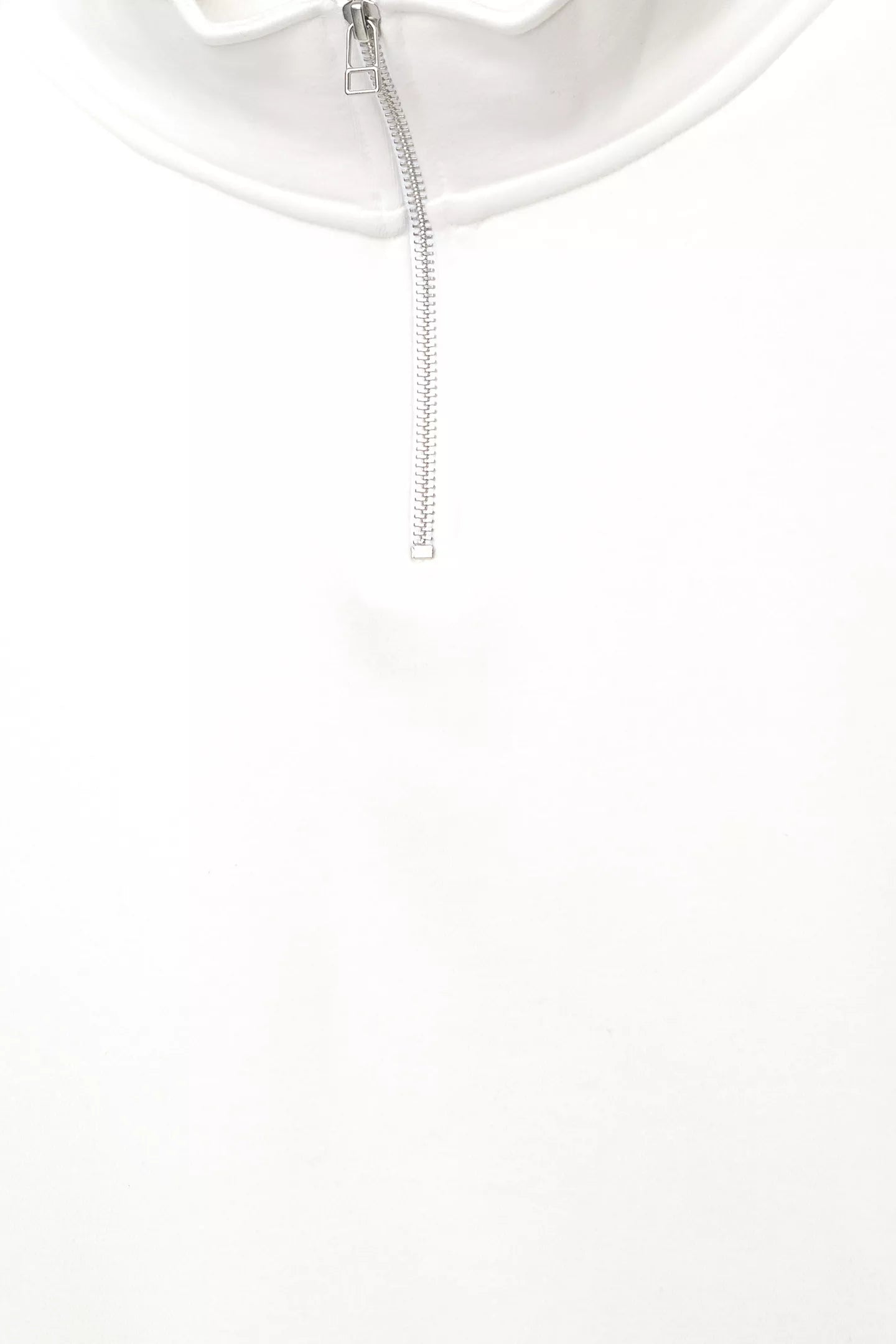 Camisola Quarter Zip Branco