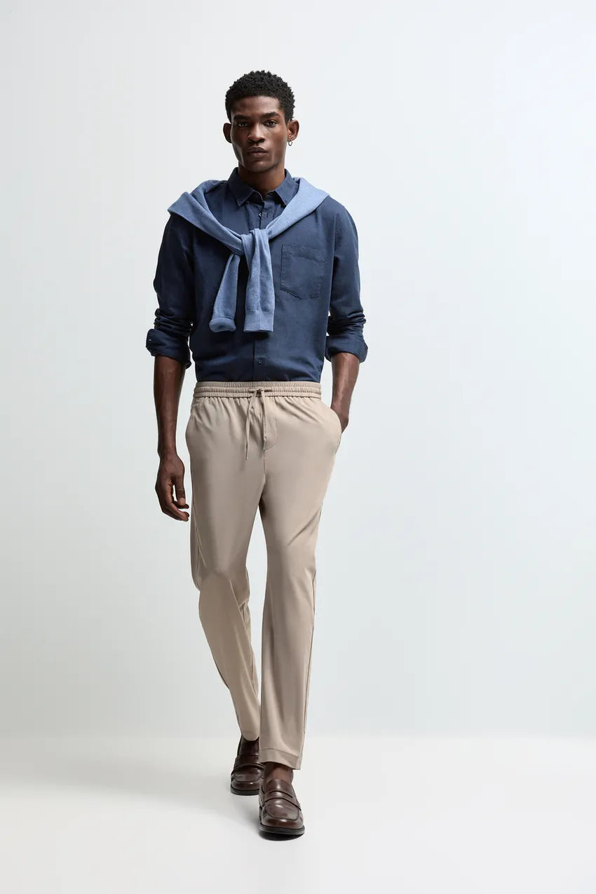 Calças Jogger Tailored Fit