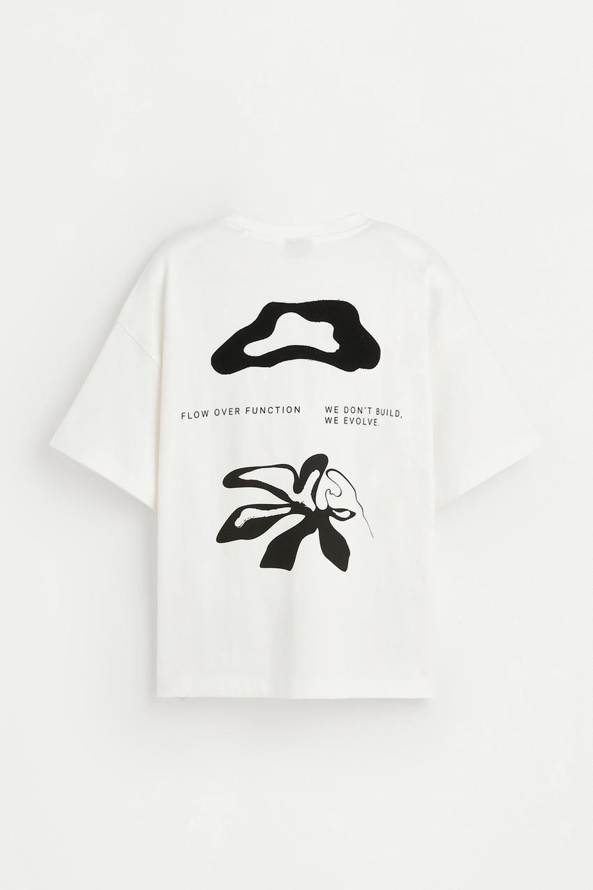 T-shirt Estampada Oversized