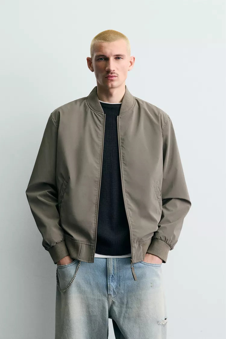 Bomber Jacket Técnico Visón