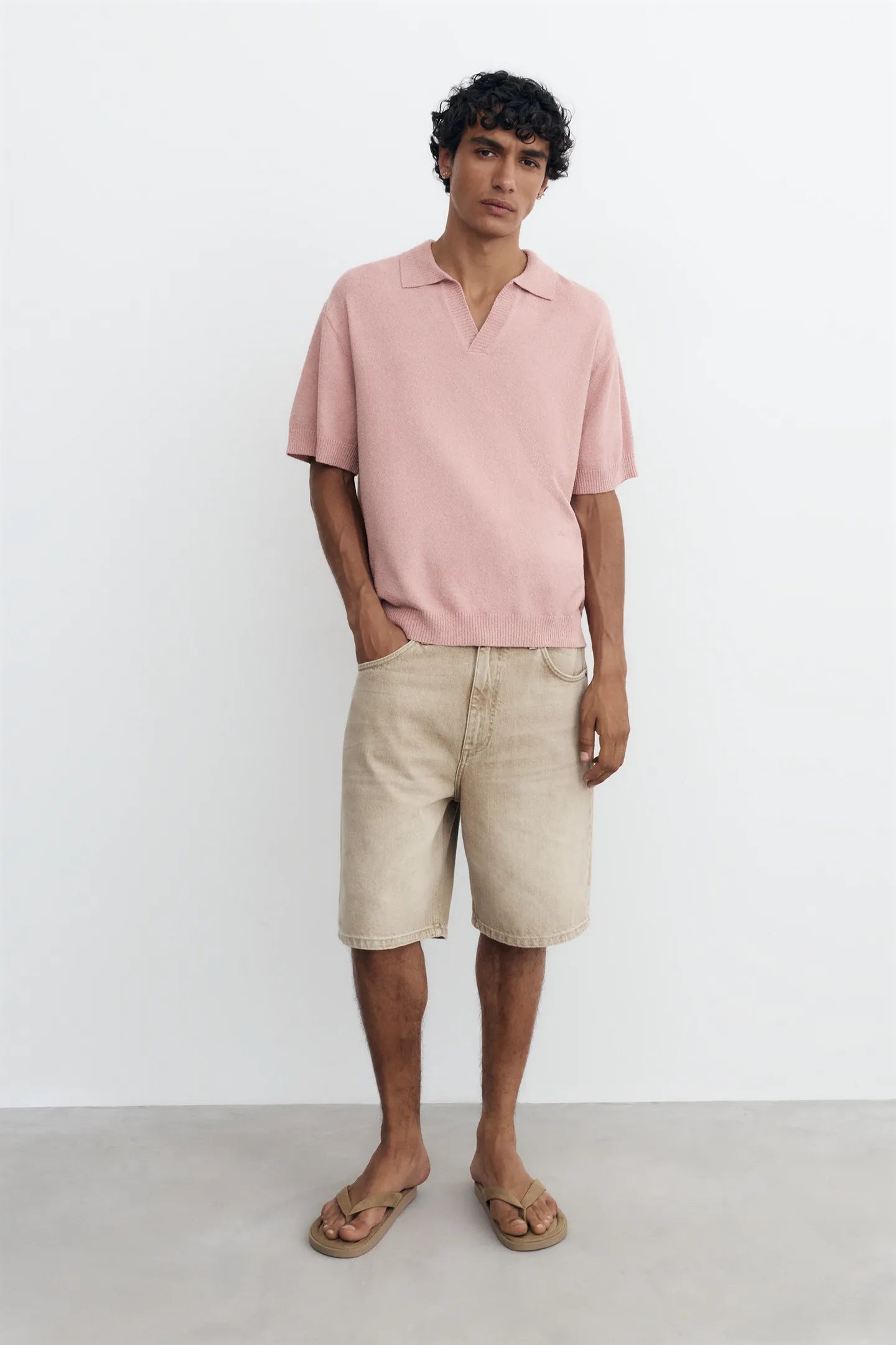 Polo Com Textura