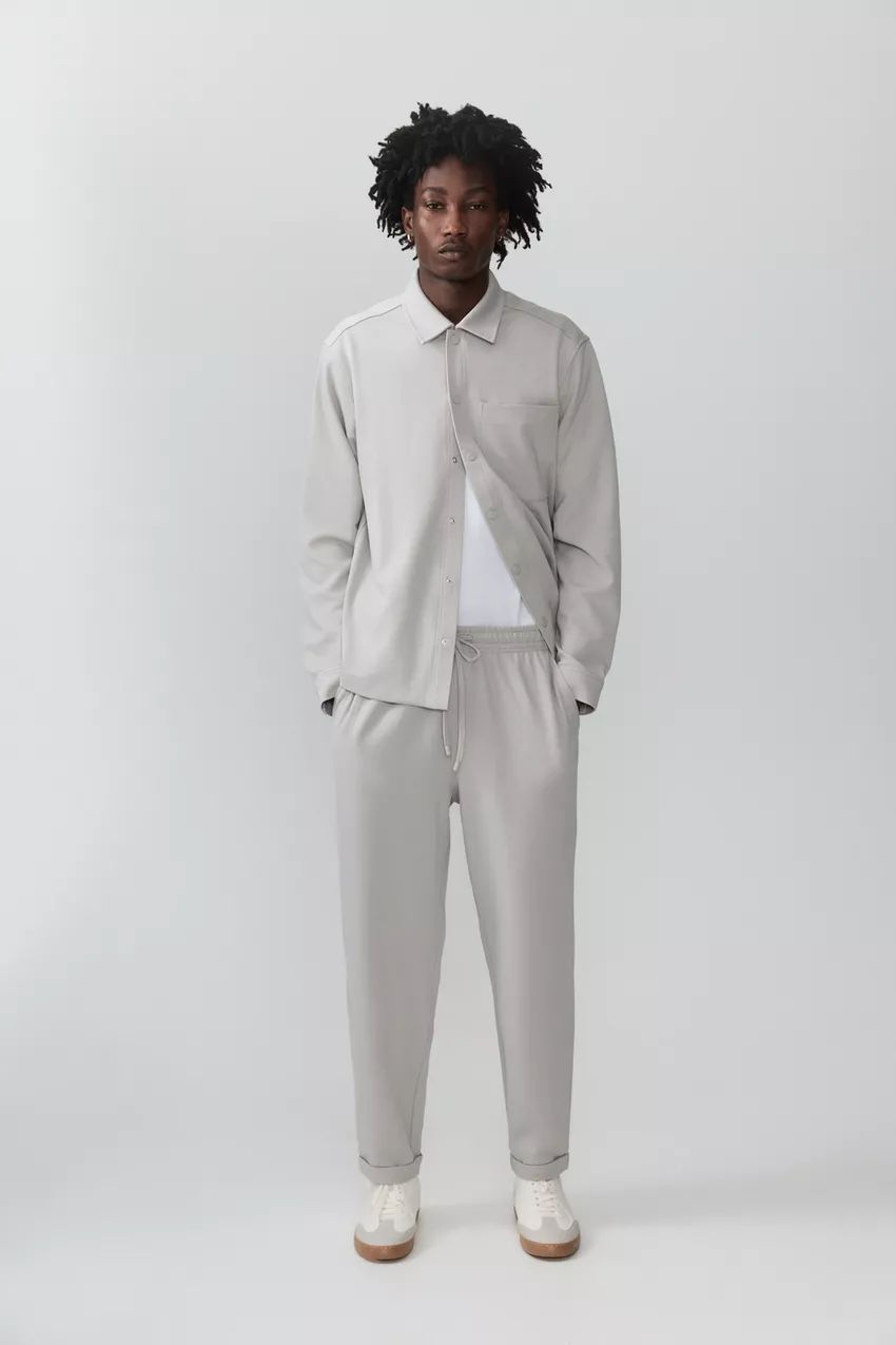 Calças Jogger Com Estrutura