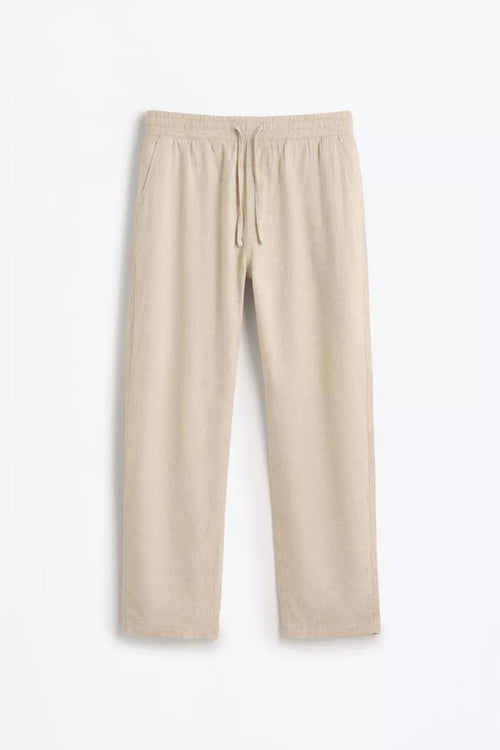 Calças Jogger Linho
