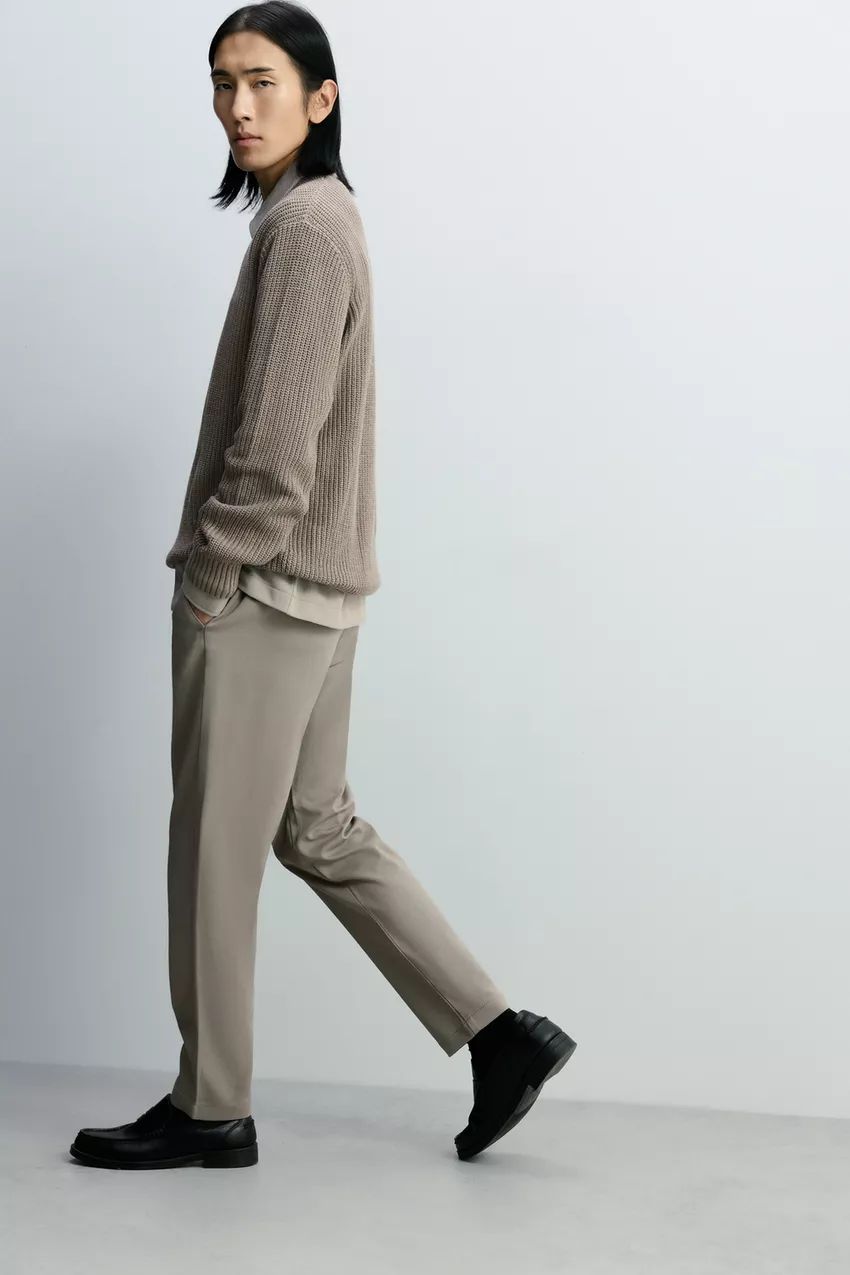 Calças Jogger Tailored Fit