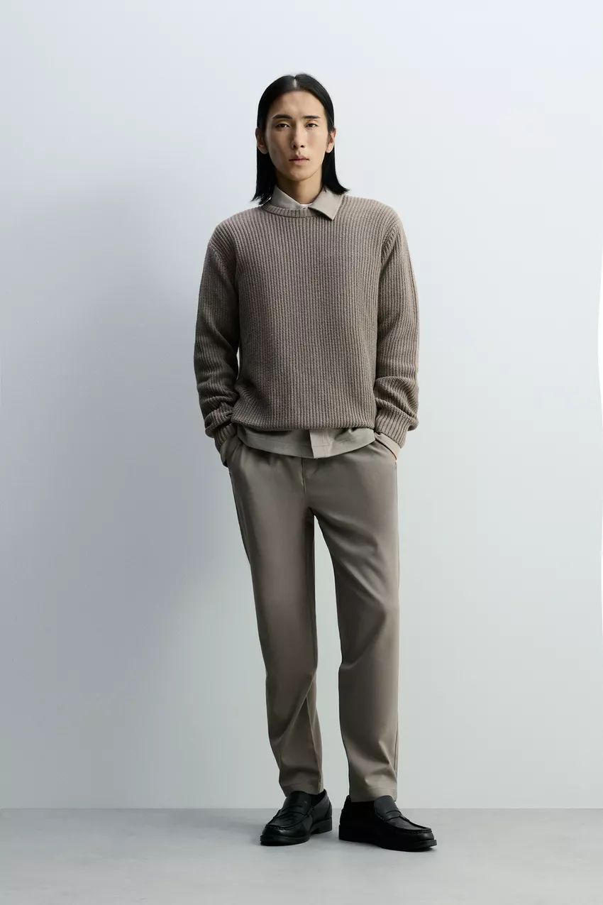 Calças Jogger Tailored Fit