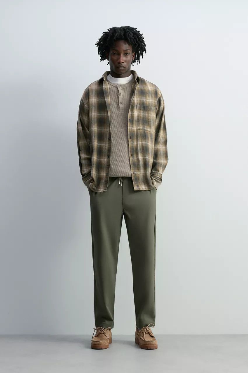 Calças Jogger Tailored Fit