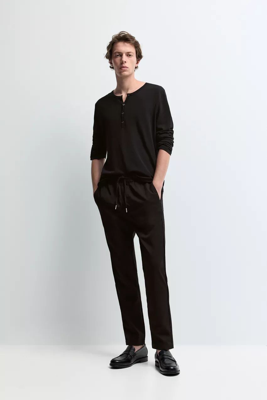 Calças Jogger Tailored Fit