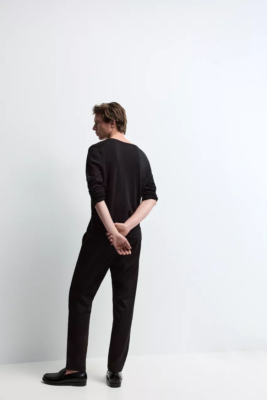 Calças Jogger Tailored Fit