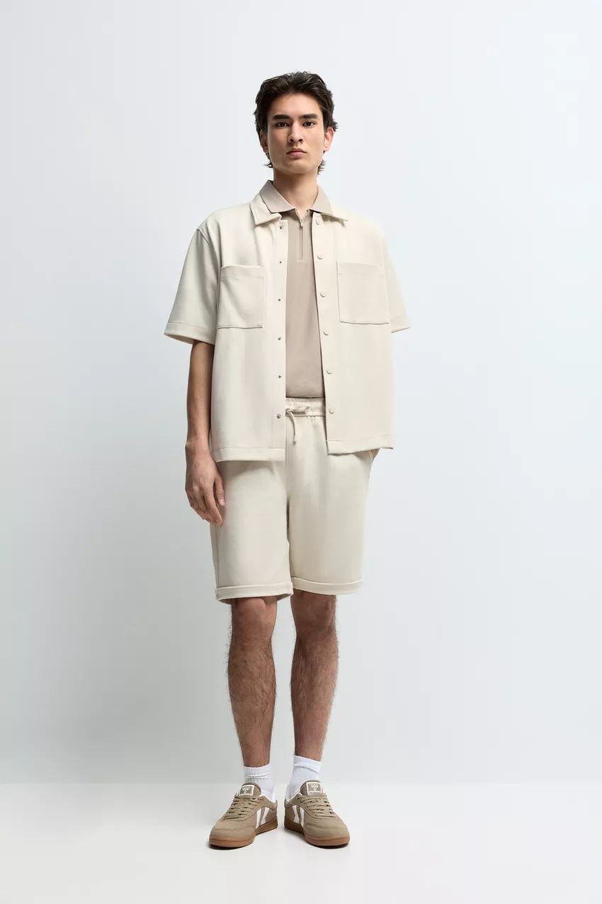 Camisa Conforto Com Bolsos