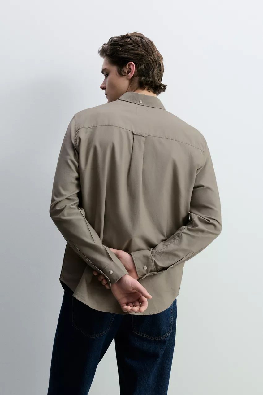 Camisa Oxford