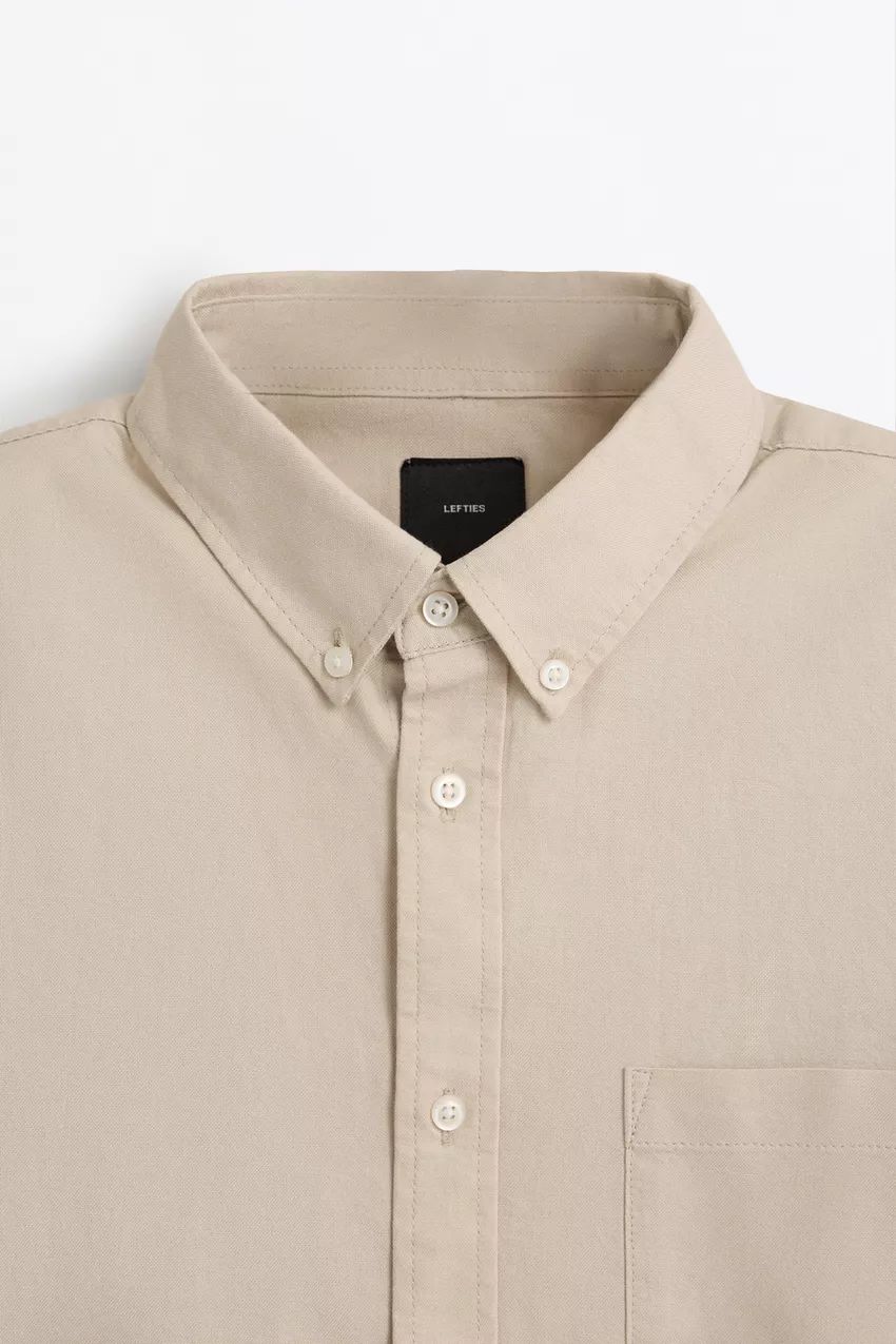 Camisa Oxford