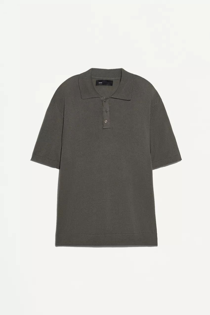 Polo De Malha Canelada