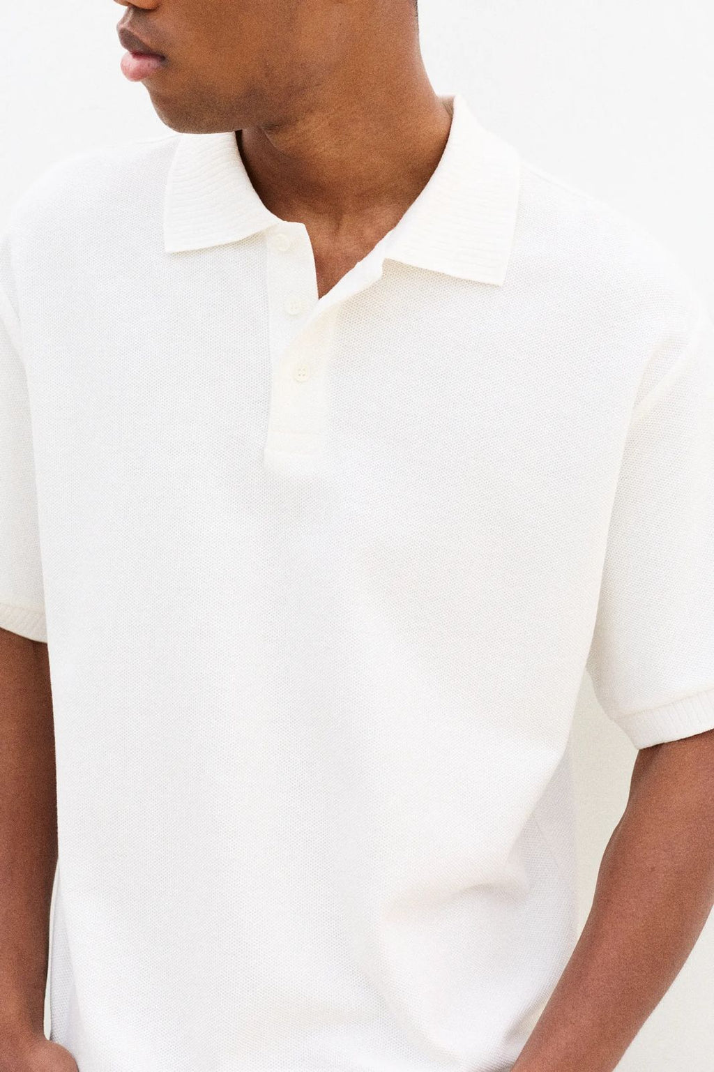 Polo Estrutura Piqué Boxy