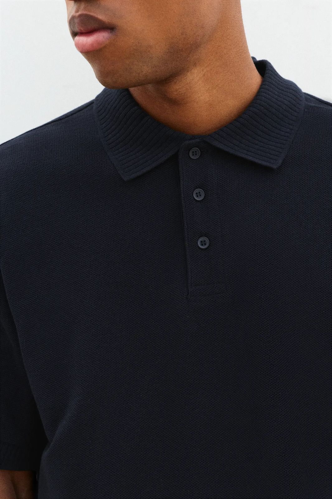Polo Estrutura Piqué Boxy