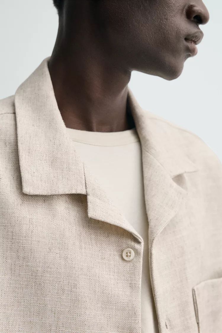 Camisa Linho Boxy