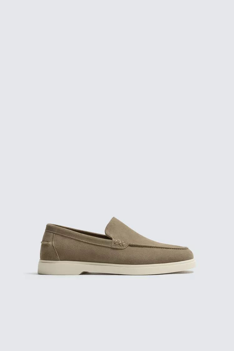Mocassim Em Pele Casual