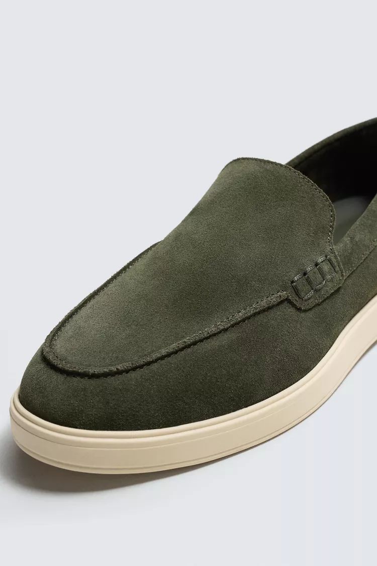 Mocassim Em Pele Casual